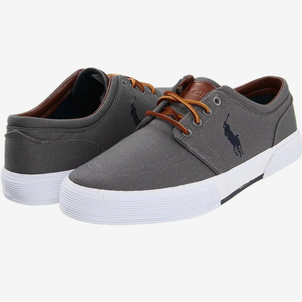 New w/Tags Polo Ralph Lauren - Faxon Low-Top Canvas Sneaker - Men’s Size 12